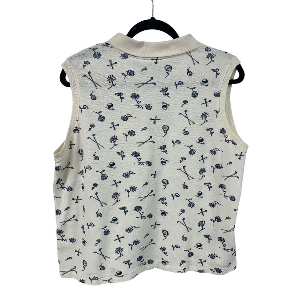 Vintage Classic Elements Golf Theme Sleeveless Po… - image 5